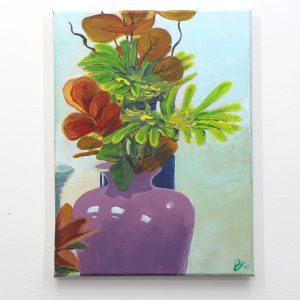 Flowers and Vase Study