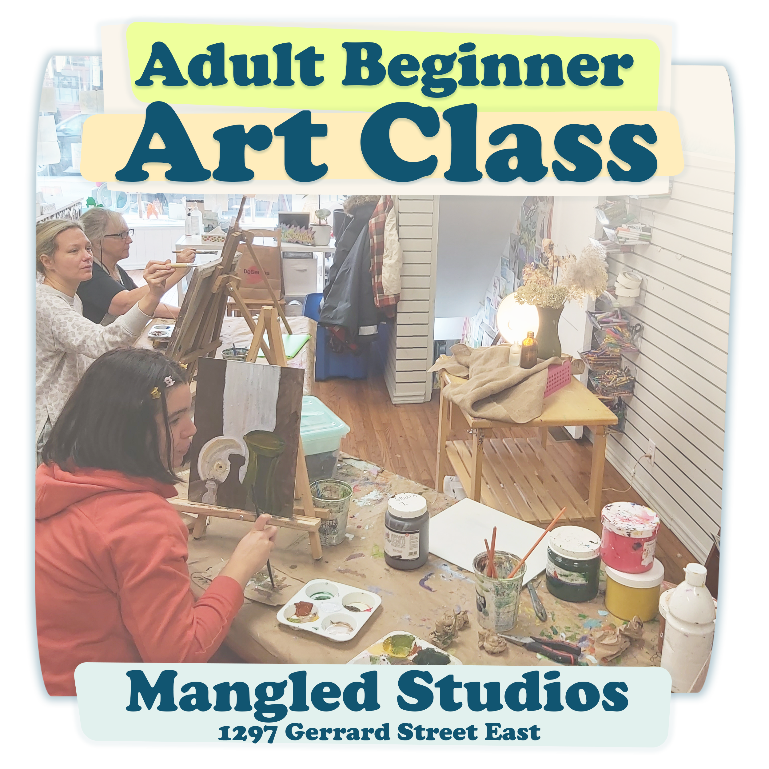 Adult Beginner Art Class