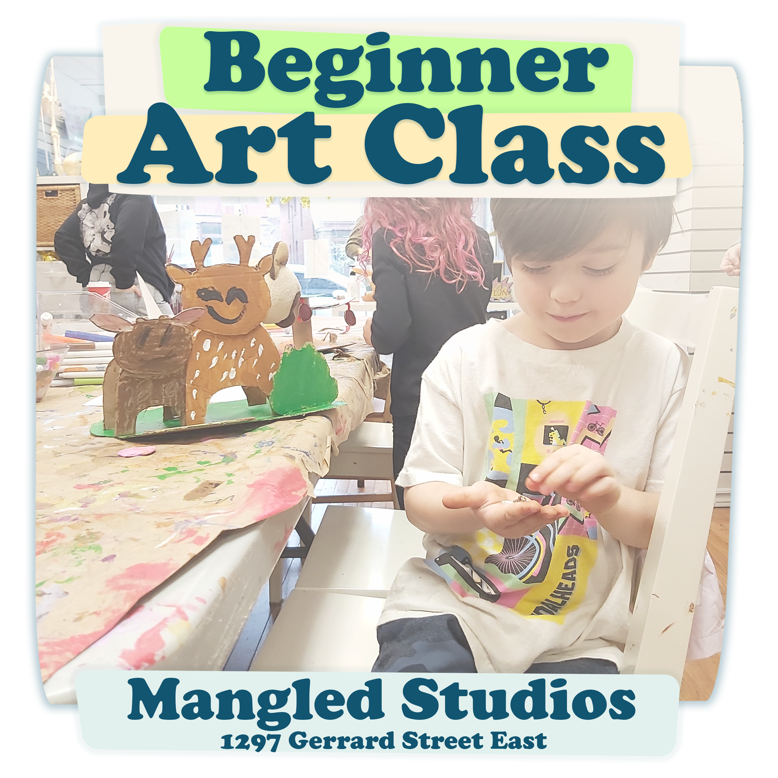 Preschool Beginner Art Class